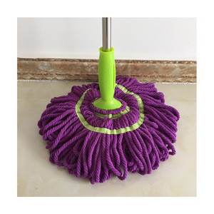 Scopa a torsione in acciaio inossidabile Yiwu, facile da pulire, per uso domestico, 100% cotone. - Product Image 5