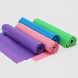 फ्लैट टैप योग खिंचाव बैंड फिटनेस प्रशिक्षण और लेटेक्स रबर जिम व्यायाम बैंड से बने कसरत के लिए - Product Image 4