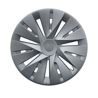 Fabrication en Chine Couverture aérodynamique de 19 pouces Accessoires de modification décoratifs noirs tout compris Enjoliveur de roue