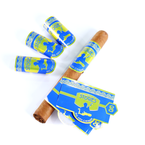 Custom Eco-Friendly Art Paper Adhesive <b>Sticker</b> Printing Premium Cigar Cutters Ring cigar custom bands - Product Image 3