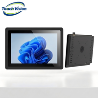 Écran tactile industriel de 7 pouces et 10 pouces, écran LCD, panneau robuste, affichage industriel intégré à cadre ouvert pour CNC, kiosque