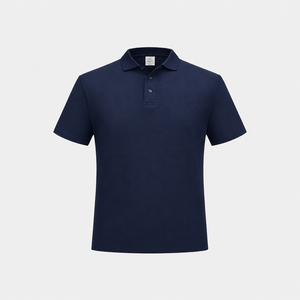 <span class=keywords><strong>Polo</strong></span> Nera Tinta Unita a Maniche Corte per Uniformi Aziendali Personalizzazione Marchio Fornitura all'Ingrosso - Product Image 2