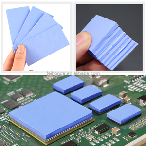 Nhà Máy Tùy Chỉnh Kích Thước Pin Nhiệt Pad 1-18W 0.3Mm ~ 20Mm Làm Mát LED Máy Tính Xách Tay Silicone Themals Dẫn Điện Miếng Đệm Gpu Cho CPU M2 SSD - Product Image 6