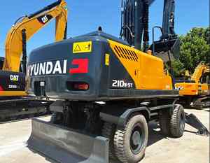รถขุดไฮดรอลิก Hyundai 210W มือสองราคาถูก คุณภาพสูง 20 ตัน 21T เครื่องยนต์อุตสาหกรรม พร้อมขาย ได้รับการรับรองมาตรฐาน CE - Product Image 5