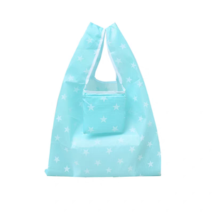 Bolsas de Compras Reutilizables de Nailon <span class=keywords><strong>BeeGreen</strong></span> para Navidad, Paquete de 10, Set de Regalo, Bolsas de Mano con Cierre, Bolsa de Almacenamiento con Banda Elástica, Plegables - Product Image 6