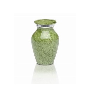Vente chaude de haute qualité prêt à expédier des souvenirs de crémation en aluminium pour les restes humains fabricant direct urne souvenir - Product Image 1