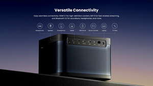 Projecteur laser DLP 4K Wupro <span class=keywords><strong>X</strong></span> Dangbei Mars PRO 2 le plus récent, 2450 lumens ISO, haute luminosité, Google TV, home cinéma - Product Image 5