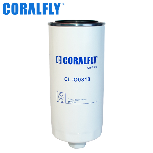 Truck Engine Truck Parts Oil Filter 1000424655 61000070005 JX0818 Filtro De Aceite for Weichai WD615 Sinotruk HOWO Shacman Truck