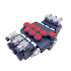 Vanne de commande directionnelle hydraulique à 3 bobines Huamao haute performance 3Z80-AAA-ES3-12/24VDC-G |   Centre ouvert |   1 an - Product Image 2