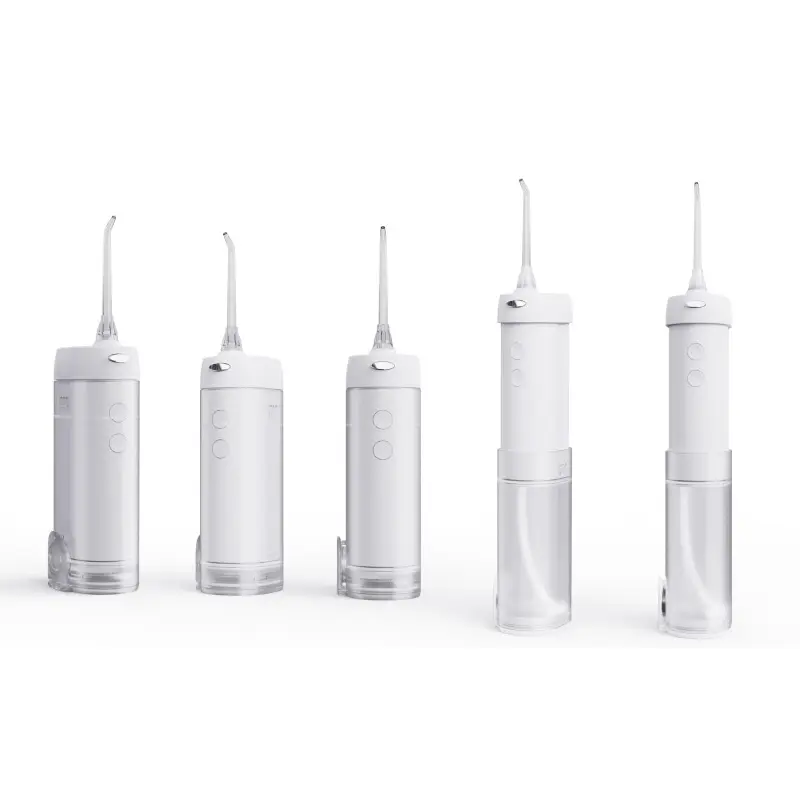 h2ofloss HF-10mini dental flosser oral irrigator cordless logo mini travel outdoors water flosser teeth whitening washing device