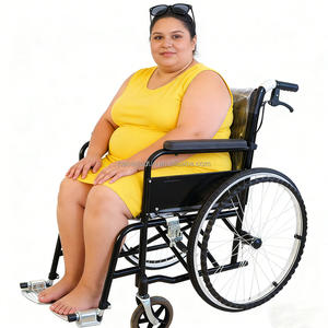 <strong>Wholesale</strong> Price Steel Medical <strong>Used</strong> Manual Foldable <strong>Wheelchair</strong> for Elder and Disabled CE Certified - Product Image 1