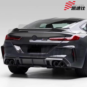Chất Lượng Cao Sợi <span class=keywords><strong>Carbon</strong></span> V Phong Cách Phía Sau Khuếch Tán Cho BMW M8 F91 F92 F93 Điều Kiện Mới Bumper Tùy Chỉnh Sợi <span class=keywords><strong>Carbon</strong></span> Phía Sau Môi - Product Image 5