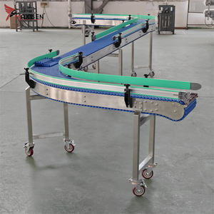 Transportador Modular de PP de alta calidad personalizado Maxsen para línea de producción de bebidas y alimentos - Product Image 4