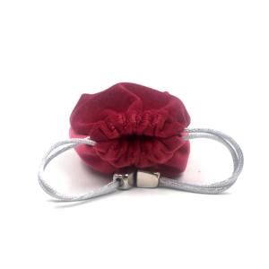 Pochette en velours pour bijoux pour femmes, personnalisable avec cordon de serrage, réutilisable - Product Image 3