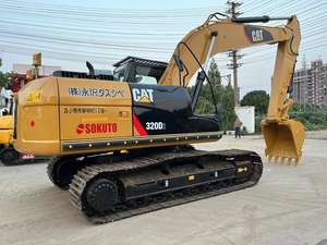 320D2รถขุดหนอนผีเสื้อแบบใช้แล้ว20ตันปั๊มเครื่องยนต์แมวญี่ปุ่นนำเข้า - Product Image 2