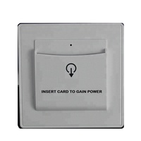Carte RFID Mifare 1k S50 à fréquence 13,56 MHz, porte-clés, style européen, interrupteur d'économie d'énergie pour hôtel