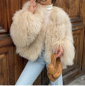 Abrigo Viviblook Z0205TP para Mujer, Chaqueta de Invierno con Piel Sintética, Estilo Cardigan - Product Image 4