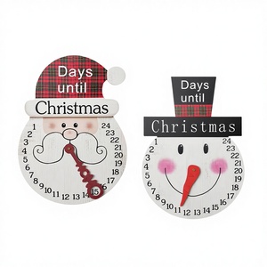 Decorazioni Natalizie in Legno Intagliato a Forma di Renna HH-058, Ornamenti Pendenti Fai-da-Te <span class=keywords><strong>per</strong></span> Albero di <span class=keywords><strong>Natale</strong></span>, Fornitura di Fabbrica - Product Image 1