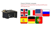 Lecteur de code QR 2D à montage fixe, module de scanner de codes-barres, interface USB RS232 TTL, format A4, en stock