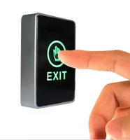 Interrupteurs sans contact infrarouges 12V, bouton de sortie sans contact pour système de contrôle d'accès aux portes