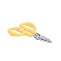 Ciseaux à fibre optique d'alimentation OEM Ciseaux en acier kevlar pour câble optique FTTH Compatible avec les réseaux WiFi POE 4G 3G GSM TCP