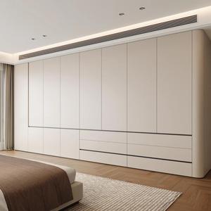Armario Simétrico <span class=keywords><strong>de</strong></span> Doble Zona con Cajones Privados con Cerradura para Dormitorio Compartido <span class=keywords><strong>de</strong></span> <span class=keywords><strong>Pareja</strong></span>, Espacio <span class=keywords><strong>de</strong></span> Organización <span class=keywords><strong>de</strong></span> Ropa - Product Image 1