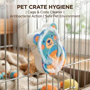 Esponja de Dibujos Animados para Mascotas No Tóxica - Segura para el Aseo de Mascotas y la Limpieza de Platos con Lindas Formas de Animales - Product Image 6