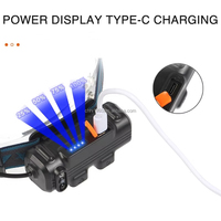 La Mejor Linterna Frontal LED Recargable para Caza, Linterna Frontal Impermeable, Linterna Frontal para Exteriores, Equipo Portátil para Camping y Senderismo