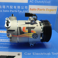 Kompresor AC Polia 3pk 110mm Berkualitas Tinggi 1.6-12 Volt untuk Volkswagen Fox 2008 Voyage 2008 Gol G5 G6 Model Motor CVC R134a