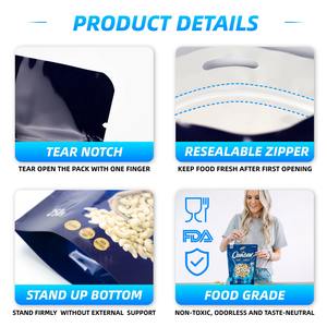 Sacchetti per Integratori Proteici Sportivi, Buste Ecologiche Riciclabili con Chiusura a Zip - Product Image 2