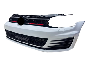Module avant de haute qualité adapté à la Volkswagen <span class=keywords><strong>Golf</strong></span> <span class=keywords><strong>7</strong></span> GTI, remplacement premium des pare-chocs avant, calandre, radiateur, réservoir d'eau - Product Image 4