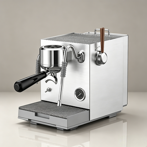 Machine à café expresso semi-automatique EM3801 19 bars avec pompe haute pression et mousseur à lait pour café et mousse de lait - Product Image 6