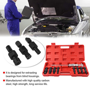 Podofo 9PCS Blind Inner Internal Bearing Puller Slide Hammer Set Inner Bearing Race and Seal Extractor Kit Wheel Hub 8-32mm <b>Tool</b> - Product Image 2