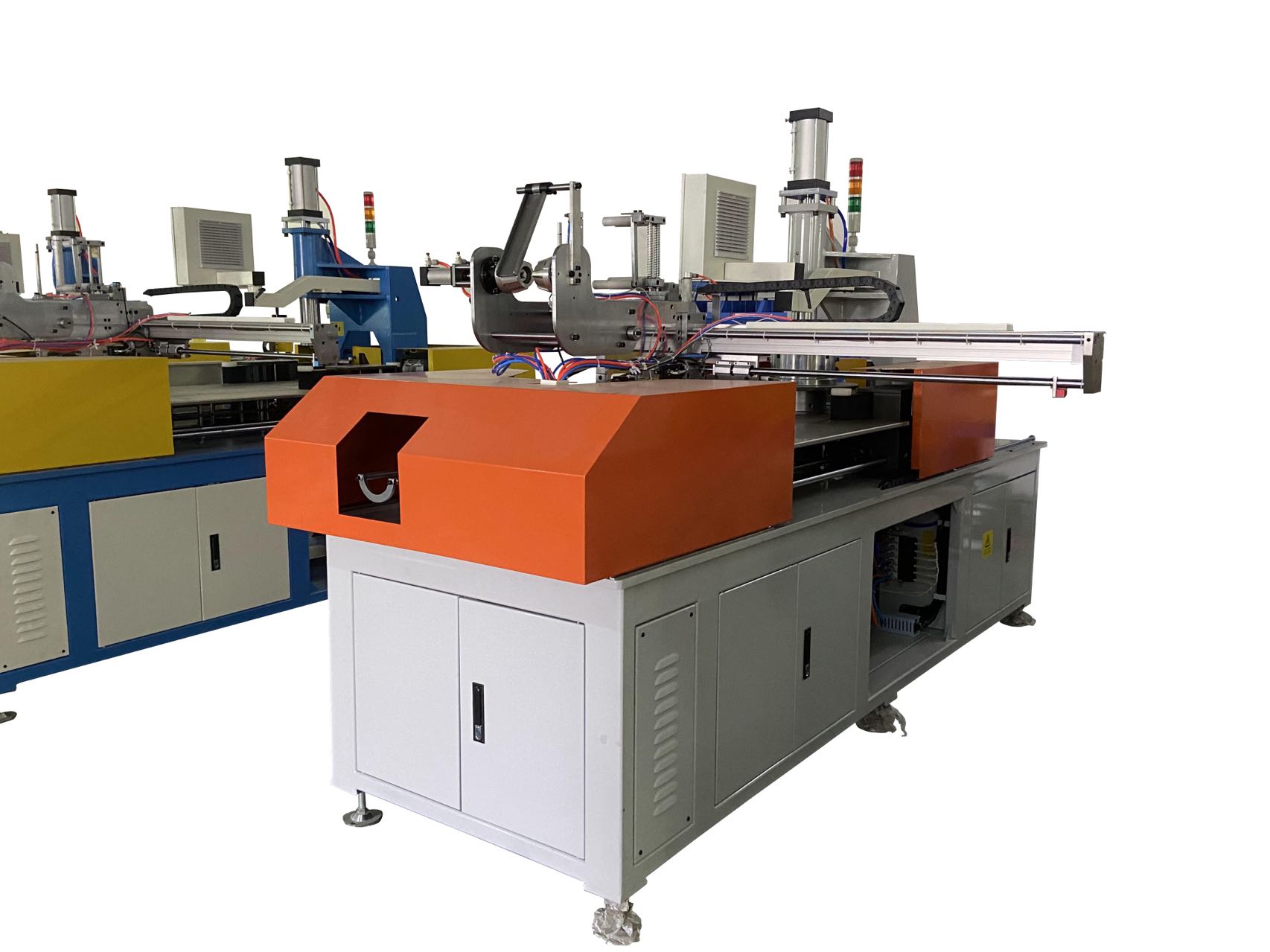 wire and cable making machine HH-C- PLC 1246 Automatic Coiling And Wrapping packing Machine For flat cable