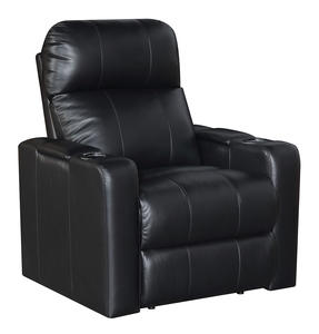 <span class=keywords><strong>Canapé</strong></span> inclinable électrique <span class=keywords><strong>3</strong></span> <span class=keywords><strong>places</strong></span> en cuir véritable pour <span class=keywords><strong>cinéma</strong></span> maison avec porte-gobelet et éclairage LED - Product Image 6