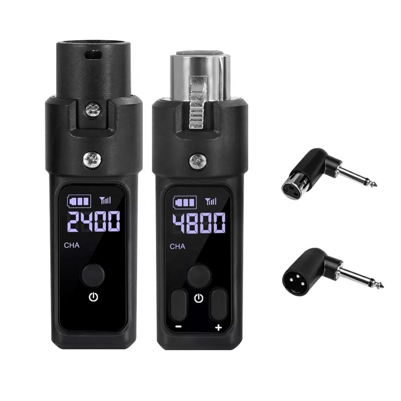 Rechargeable 2 4g XLR Transmitter and