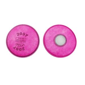 2097 Filter partikulat tingkat Nuisance organik bantuan uap Hepa P100 penggunaan 6200 7502 masker Gas Respirator dapat digunakan kembali 3 tahun kedaluwarsa - Product Image 2