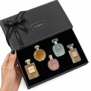 Set de Regalo de 5 Botellas de Perfume Elegante para Mujer, Aroma Floral, Frutal y Amaderado, Larga Duración, Tamaño de Muestra, Eau de Toilette - Product Image 5