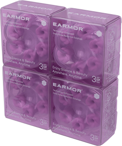 سدادات أذن جميلة مخصصة ذات استعادة بطيئة للنوم وتقليل الضوضاء، سدادات أذن من الفوم للحفلات الموسيقية - Product Image 5