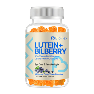 Gomitas de Zeaxantina y Luteína Naturales para Niños Vanwin, Fórmula de Extracto <span class=keywords><strong>Herbal</strong></span> de Arándano, Suplementos para una Buena Salud Visual - Product Image 1