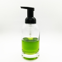 Bouteille en verre vide ODM de 250 ml et 375 ml, emballage transparent, bouteille en verre pour mousse, distributeur de savon liquide