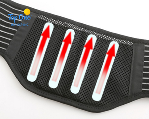 Top One personnalisé médical auto-chauffant soutien lombaire 4 séjours respirant taille soutien bas du dos orthèse pour hommes femmes - Product Image 1