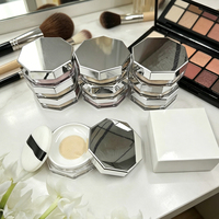 Poudre libre minérale végane waterproof pour le visage, marque privée, poudre fixante mate transparente