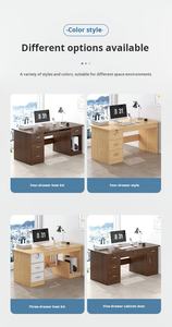 모던 사무용 가구 워크스테이션 견고한 인기 사무용 판매 책상 직원용 컴퓨터 책상 - Product Image 4