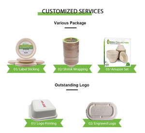 Dùng một lần 100% phân hủy sinh học tinh bột ngô Thông tư lấy đi <span class=keywords><strong>container</strong></span> thực phẩm cho nhà hàng takeout hoặc văn phòng sử dụng - Product Image 5