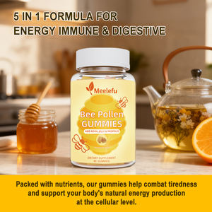 Private Label <span class=keywords><strong>Pollen</strong></span> d'abeille 1000MG Gummies Propolis d'abeille Gummies Supplément de <span class=keywords><strong>pollen</strong></span> d'abeille sans sucre pour l'immunité et la santé de la peau - Product Image 6