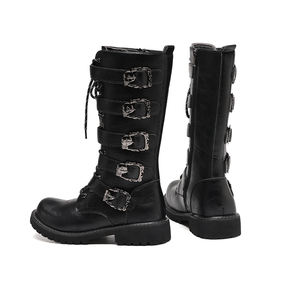 Botas Altas de Montar a Caballo para Hombre, Botas de Caballero Retro, Botas Martin de Caña Alta para Hombre, Botas Vaqueras de Estilo Británico - Product Image 4