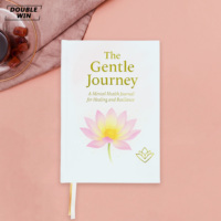 Journal de planification de guérison de la vie de manifestation d'amour de soins personnels de santé mentale A5 avec impression personnalisée
