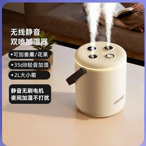 เครื่องทำความชื้นอัลตราโซนิก 3-5 ลิตร ควบคุมด้วยระบบสัมผัส พร้อมไฟกลางคืน แบบตั้งโต๊ะ พกพาสะดวก สำหรับบ้าน สำนักงาน ห้องนอน - Product Image 4