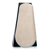 Tapis de yoga personnalisé en forme de pilule avec logo, antidérapant, en forme d'arche, arrondi, ovale, épaisseur 5 mm 6 mm, courbe personnalisée